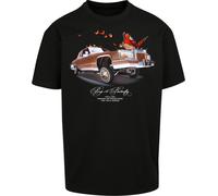 MT Upscale Maglietta Pimp A Butterfly Oversize Tee Nero S Nero