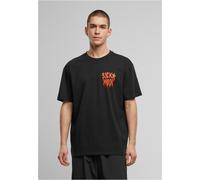 MT Upscale Maglietta Psycho Font Oversize Tee MT3654 S Nero