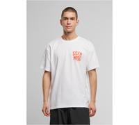 MT Upscale Maglietta Psycho Font Oversize Tee MT3654 XXL Bianco