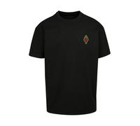 MT Upscale Maglietta 'Santa Monica' crema / giallo / verde / nero Uomo MT Upscale XL