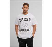 MT Upscale Maglietta Texas Longhorns Mirrored Oversize Tee MT3735 XL Bianco