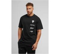 MT Upscale Maglietta Texas Longhorns Pelle Oversize Tee MT3734 L Nero