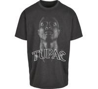 MT Upscale Maglietta Tupac Up Oversize Tee Charcoal L Grigio