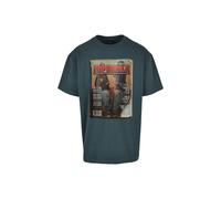 MT Upscale Maglietta 'Upscale Magazine' navy / grigio / verde scuro / rosso fuoco Uomo MT Upscale XL navy / grigio / verde scuro / rosso fuoco