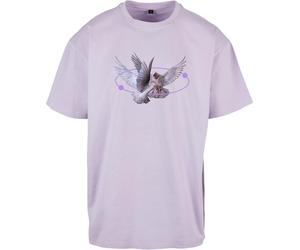 MT Upscale Maglietta Vive La Liberté Oversize Tee L Viola
