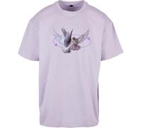 MT Upscale Maglietta Vive La Liberté Oversize Tee S Viola