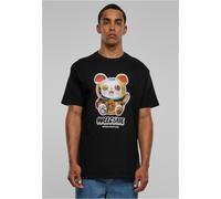 Mister Tee Welcom Cat Heavy Oversize Short Sleeve T-shirt Nero M Uomo