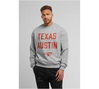 MT Upscale Maglione Texas Longhorns Austin Oversize Crewneck MT3738 M Grigio
