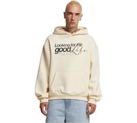 MT Upscale Mt3418-for The Good Fluffy Hoody Maglia di Tuta, Sabbia, XL Uomo