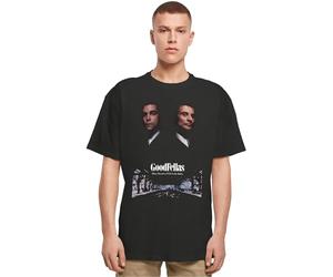 MT Upscale Mister Tee Goodfellas - Maglietta da Uomo, Oversize, con Stampa, Maglietta da Uomo, Oversize, Streetwear, Nero, M