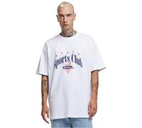 MT Upscale Mt3529-kyoto Sports Club Oversize Tee T-Shirt, Bianco, L Uomo