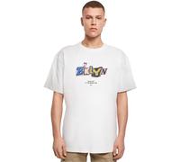 MT Upscale T-shirt Brklyn Oversizetee White S Bianco