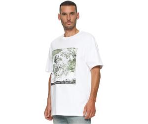 MT Upscale Mister Tee Rage Against The Machine Oversize Tee da Uomo, Bianco, XL Plus Tall