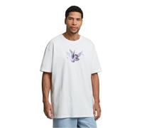 MT Upscale Maglietta Vive La Liberté Oversize Tee M Bianco