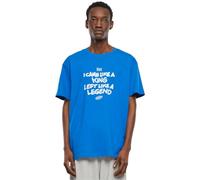MT Upscale Mister Upscale-Maglietta da Uomo Like A Legend Oversize Tee, 100% Cotone, Blu Cobalto, XXL T-Shirt