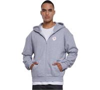 MT Upscale Mt2478 Summer of Love Heavy Oversize Zip Hoody-Felpa con Cappuccio, Grigio, XL Uomo