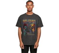 MT Upscale Mt2867-Wu Tang 36 Chambers Acid Was Oversize Tee T-Shirt, Nero, XL Plus Unisex-Adulto