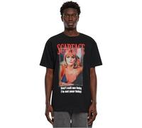 MT Upscale Mt3004-scarface Don't Call Me Baby Heavy Oversize Tee T-Shirt, Nero, XS Uomo