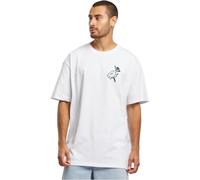 MT Upscale Mt3465-bold Actions Oversize Tee T-Shirt, Bianco, M Uomo