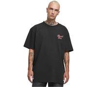 MT Upscale Mt3525-l.a Not Like Us Acidwash Oversize Tee T-Shirt, Nero, 5XL Alto Uomo