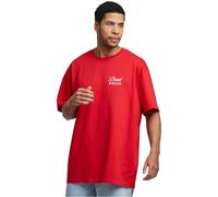 MT Upscale Mt3607-dangerous Grounds Oversize Tee T-Shirt, Rosso City, L Uomo