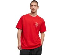 MT Upscale Mt3610-not Like Us Oversize Tee T-Shirt, Rosso City, L Uomo