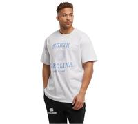 MT Upscale Mt3725-north Carolina Oversize Tee T-Shirt, Bianco, M Uomo