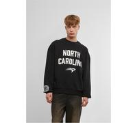 MT Upscale North Carolina Bold Faced Oversize Crewneck MT3739 5XL Nero