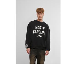 MT Upscale North Carolina Bold Faced Oversize Crewneck MT3739 5XL Nero