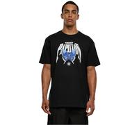 Mister Tee Origami Tee T-Shirt, Black, M Plus Tall Uomo