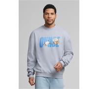Mister Tee Felpa Oversize Girocollo Ovhoe MT3605 Grigio XL Uomo
