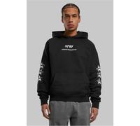 MT Upscale Peace&Love Felpa con cappuccio ultra pesantersMT3189 M Nero