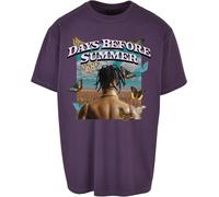 MT Upscale T-shirt Days Before Summer Oversize Tee XXL Viola