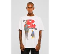 MT Upscale T-shirt Eric B & Rakim Sweat the Technique Oversize Tee MT2860 S Bianco