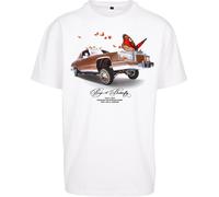 MT Upscale T-shirt Pimp A Butterfly Oversize Tee White L Bianco