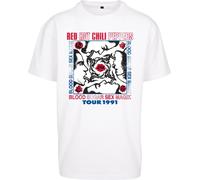 MT Upscale T-shirt Red Hot Chilli Peppers Oversize Tee White XXL Bianco