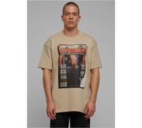 MT Upscale T-shirt Upscale Magazine Oversize Tee S Beige