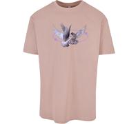 MT Upscale T-shirt Vive La Liberté Oversize Tee Duskrose M Rosa