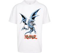 MT Upscale T-shirt Yu-Ghi-Oh Blue Eyes White Dragon Heavy Oversize Tee M Bianco