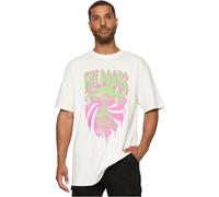 T-shirt oversize Mister Tee The Doors MushroOm Blanc L