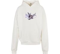 MT Upscale Vive La Liberté Oversize Felpa con cappuccio M Bianco