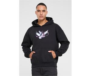 MT Upscale Vive La Liberté Oversize Felpa con cappuccio XL Nero