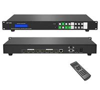 MT-VIKI Switch a matrice 4K HDMI 4x4 1U per montaggio su rack Splitter e Switch con tasti retroilluminati, telecomando IR RS232 LAN EDID HDCP1.4 ADI 4K30Hz