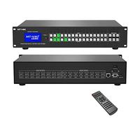 MT-VIKI Switch matrice 4K HDMI 16 x 16 2U per montaggio su rack Splitter & Switch 16 in 16 Out con menu di controllo telecomando IR RS-232 LAN EDID HDCP1.4 ADI 30Hz
