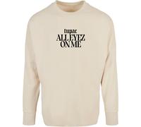 MT X Artist 2Pac All Eyez on me Tracklista Cut On Longsleeve MT3359 XL Beige