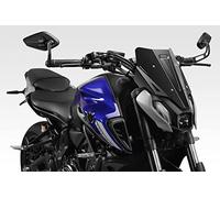 MT07 2021/24 - Cupolino 'Warrior' (R-0946) - Parabrezza in Alluminio - Minuteria Inclusa - Facile Installazione - Accessori De Pretto Moto (DPM Race) - 100% Made in Italy