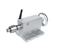 MT2 CNC Tailstock Telescopic Stroke 4 5 mm Altezza centrale 6 5 mm for 4 assi MT2 Strumenti for tornio for la lavorazione del legno dell'asse rotante(XZZ0013)