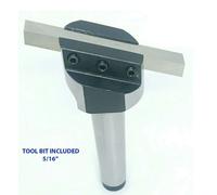 MT2 gambo Fly Cutter testa diapositiva. Timone filettato 38 mm 2 MT M10 con p...