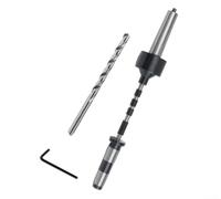 MT2 - Kit di mandrino per tornitura a penna con Live Saver, punta da trapano da 7 mm e 5 boccole per PM-002, set di utensili per tornio in acciaio temprato per la creazione di penne e lavorazione del