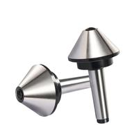 MT2 MT3 MT4 D60 D80 Maschiatore Morse Cono Testa a fungo Centro rotante tipo ombrello Tornio CNC ad alta precisione Tamburo vivo(MT3-D80)